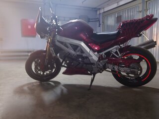 2004 Suzuki SV 650, пурпурный, 270000 рублей, вид 4