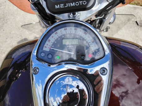 2004 Honda VTX 1300, коричневый, 555000 рублей, вид 5