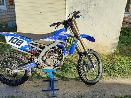 2017 Yamaha YZ250F, синий, 420000 рублей, вид 4