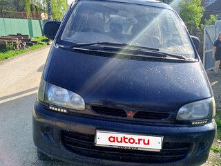 1996 Mitsubishi Delica IV, синий, 820000 рублей, вид 2