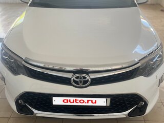 2015 Toyota Camry VII (XV50) Рестайлинг, белый, 2250000 рублей, вид 2