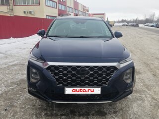 2020 Hyundai Santa Fe IV, синий, 2730000 рублей, вид 2
