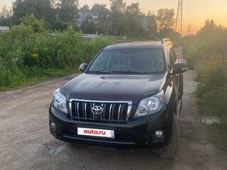 2013 Toyota Land Cruiser Prado 150 Series, чёрный, 3400000 рублей, вид 1