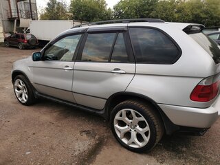 2004 BMW X5 3.0i I (E53) Рестайлинг, серебристый, 1370000 рублей, вид 5
