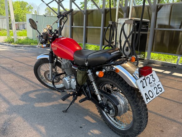 2001 Honda CB 400SS, красный, 350000 рублей - вид 12