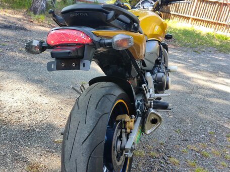 2007 Honda CB 600F Hornet, золотистый, 520000 рублей, вид 4