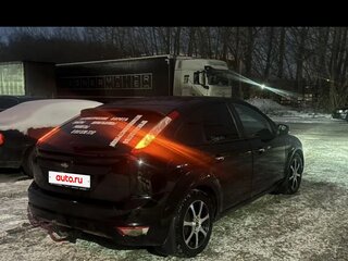 2008 Ford Focus II Рестайлинг, чёрный, 410000 рублей, вид 2