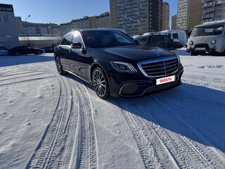 2018 Mercedes-Benz S-Класс 560 Long VI (W222, C217) Рестайлинг, чёрный, 6950000 рублей, вид 5