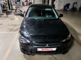 2008 Mitsubishi Lancer X, чёрный, 550000 рублей, вид 4