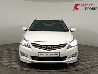 2014 Hyundai Solaris I, белый, 899000 рублей, вид 2