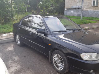 2007 Kia Spectra I Рестайлинг 2, чёрный, 270000 рублей, вид 2