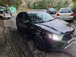 2018 Lada (ВАЗ) Vesta SW I, чёрный, 1300000 рублей, вид 1