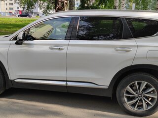 2018 Hyundai Santa Fe IV, белый, 2950000 рублей, вид 3