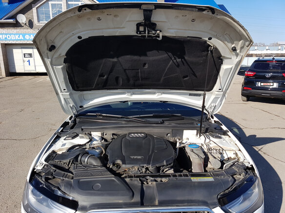 2013 Audi A4 IV (B8) Рестайлинг, белый - вид 17