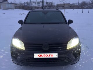 2018 Volkswagen Touareg II Рестайлинг, чёрный, 4000000 рублей, вид 2