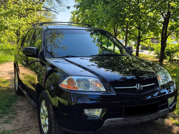 2001 Acura MDX I, чёрный, 1200000 рублей - вид 7