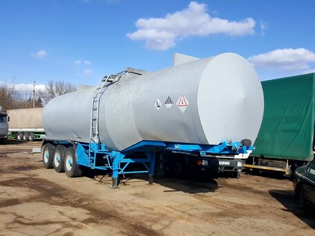 1990 Fruehauf Полуприцепы-цистерна, серебристый, 329190 рублей, вид 1