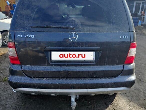 2002 Mercedes-Benz M-Класс 270 I (W163) Рестайлинг, синий, 698000 рублей - вид 4
