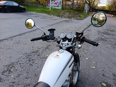 2008 Honda CB 400SS, белый, 450000 рублей, вид 4