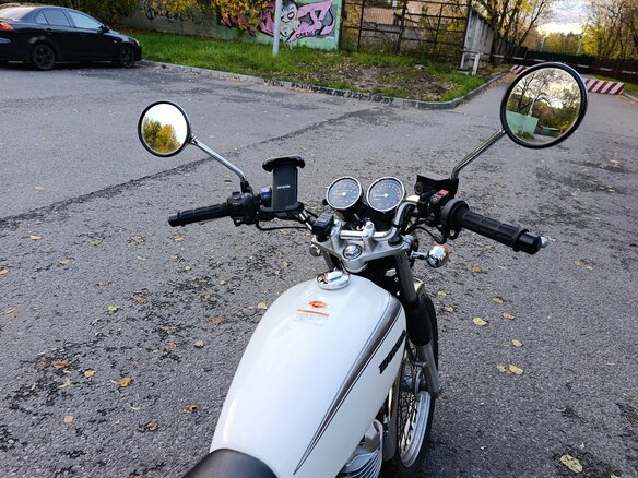 2008 Honda CB 400SS, белый, 450000 рублей - вид 3