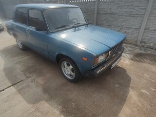 2007 Lada (ВАЗ) 2107, синий, 200000 рублей, вид 1