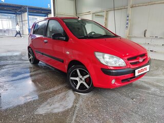 2007 Hyundai Getz I Рестайлинг, красный, 410000 рублей, вид 1