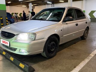 2006 Hyundai Accent ТагАЗ II, серебристый, 325000 рублей, вид 2