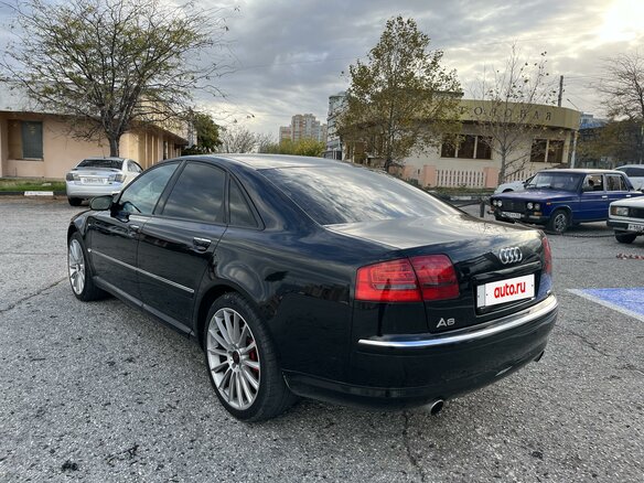 2007 Audi A8 II (D3) Рестайлинг, чёрный, 800000 рублей - вид 5
