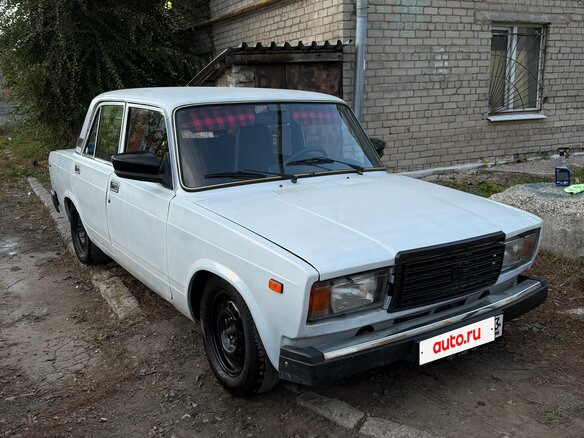 1990 Lada (ВАЗ) 2107, белый, 130000 рублей - вид 1