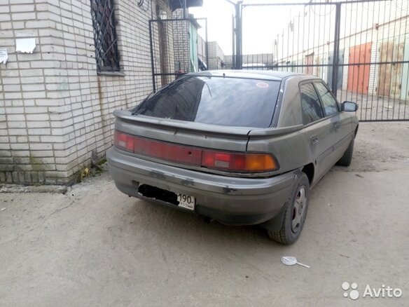 1989 Mazda 323 GT IV (BG), серебристый - вид 2