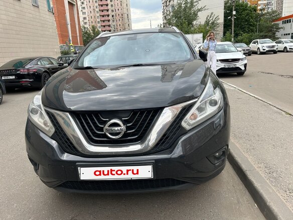 2017 Nissan Murano III (Z52), чёрный, 2700000 рублей