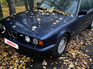 1992 BMW 5 серии 520i III (E34), синий, 350000 рублей, вид 4