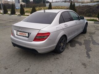 2007 Mercedes-Benz C-Класс 220 III (W204), серебристый, 1490000 рублей, вид 4