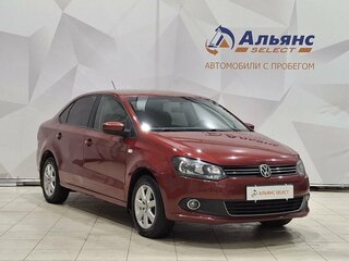 2011 Volkswagen Polo V, красный, 615000 рублей, вид 1