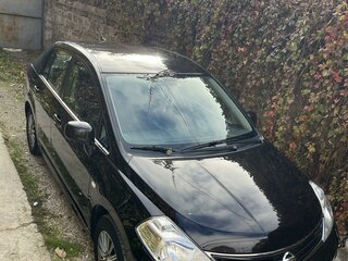 2010 Nissan Tiida Latio I, чёрный, 1250000 рублей, вид 2