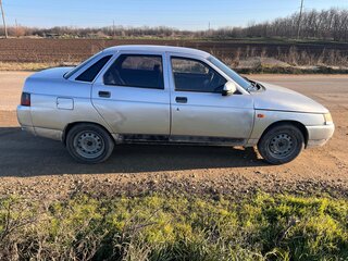 2002 Lada (ВАЗ) 2110, серебристый, 170000 рублей, вид 2