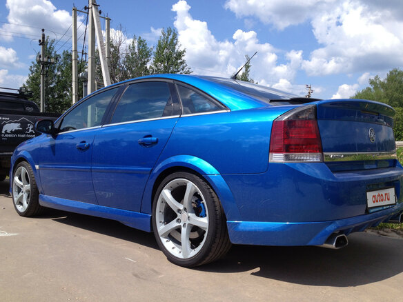 2007 Opel Vectra OPC C Рестайлинг, голубой - вид 4