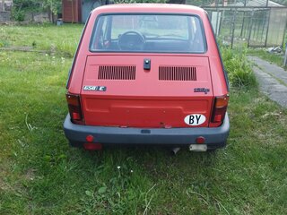 1993 Fiat 126 I, красный, 400000 рублей, вид 4