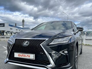 2016 Lexus RX 200t IV, чёрный, 3920000 рублей, вид 1