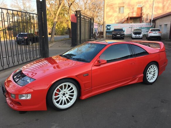 1995 Nissan Fairlady Z IV (Z32), красный - вид 2