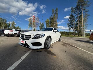 2015 Mercedes-Benz C-Класс 180 IV (W205), белый, 1900000 рублей, вид 1
