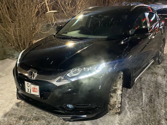 2014 Honda Vezel I, чёрный, 1660000 рублей - вид 3