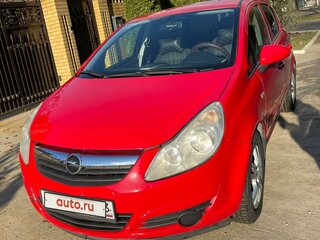 2007 Opel Corsa D, красный, 690000 рублей, вид 3