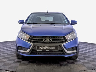 2021 Lada (ВАЗ) Vesta I, синий, 1070000 рублей, вид 2