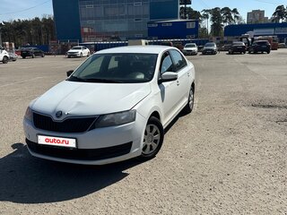 2017 Skoda Rapid I Рестайлинг, белый, 840000 рублей, вид 1