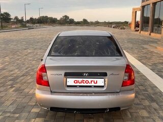 2008 Hyundai Accent ТагАЗ II, серебристый, 260000 рублей, вид 4