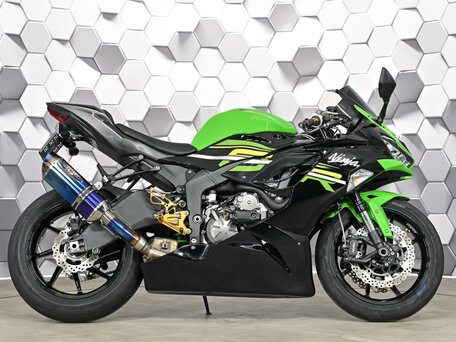 2020 Kawasaki ZX-6 Ninja, зелёный, 1099000 рублей, вид 3