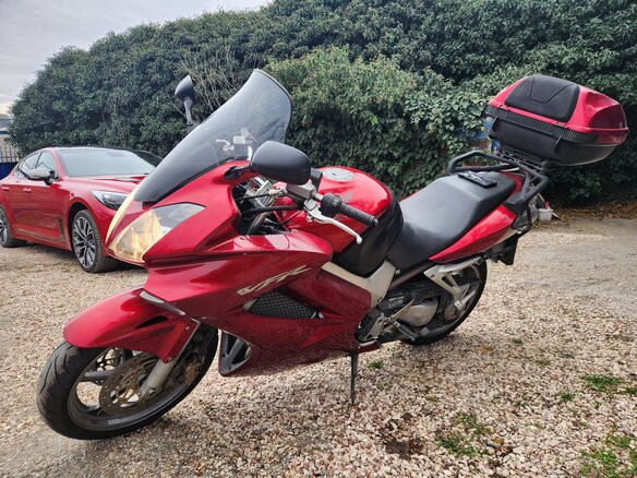 2006 Honda VFR 800, пурпурный, 500000 рублей - вид 20