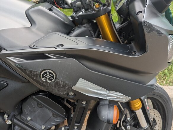 2012 Yamaha FZ8, серый, 770000 рублей - вид 2