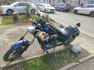 2020 Honda VT 1300CX Fury, синий, 850000 рублей, вид 3